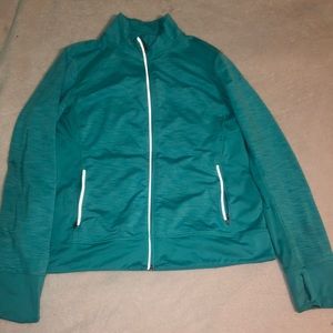 Tangerine sports athletic jacket